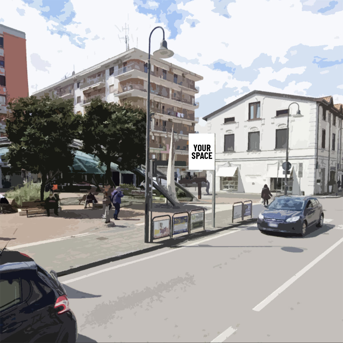 SPAZIO PUBBLICITARIO 100 x 140 (PONTECAGNANO FAIANO) Dal 05/10/2026 al 18/10/2026 14 giorni